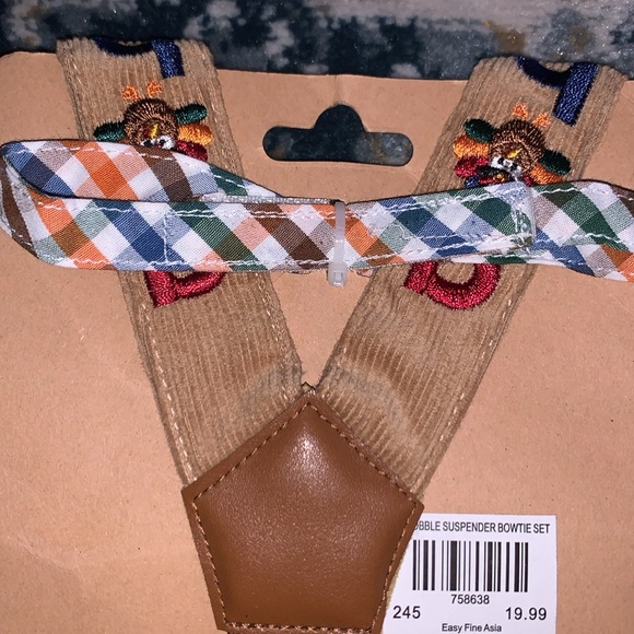Suspender bowtie set - Picture 6 of 6